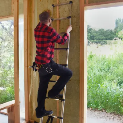 Teleskopický rebrík 430 cm výsuvný MULTISYSTEM MS320