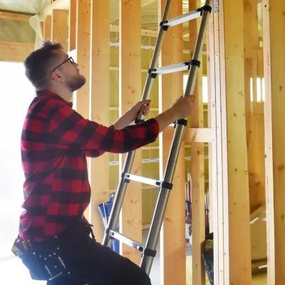 Teleskopický rebrík 430 cm výsuvný MULTISYSTEM MS320