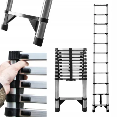 Teleskopický rebrík 430 cm výsuvný MULTISYSTEM MS320