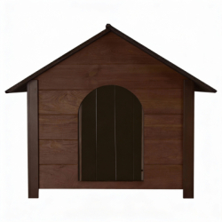 Zateplená búda pre psa XL 72x116x81 cm DECHLAND BP04 hnedá