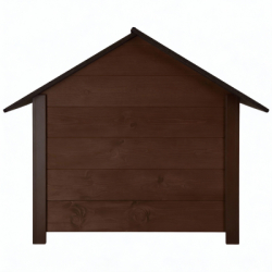 Zateplená búda pre psa XL 72x116x81 cm DECHLAND BP04 hnedá