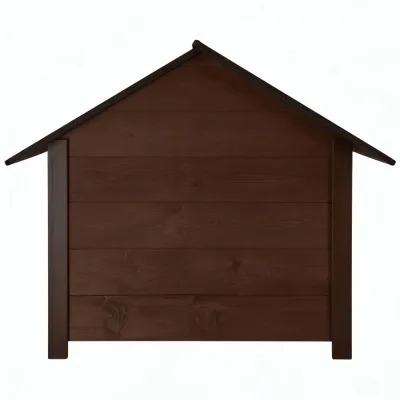 Zateplená búda pre psa XL 72x116x81 cm DECHLAND BP04 hnedá