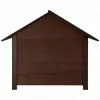 Zateplená búda pre psa XL 72x116x81 cm DECHLAND BP04 hnedá