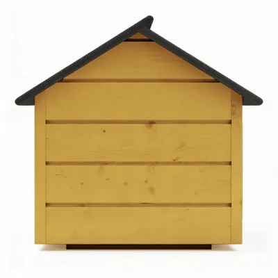 Zatepletá búda pre psa XL 90x116x82 cm DECHLAND BP012 žltá