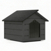 Zateplená búda pre psa XL 90x116x82 cm DECHLAND BP012 sivá