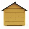 Zatepletá búda pre psa M 54x63x55 cm DECHLAND BP010 žltá