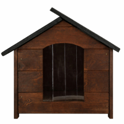Zatepletá búda pre psa L 69x81x67 cm DECHLAND BP03 hnedá