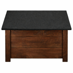 Zatepletá búda pre psa L 69x81x67 cm DECHLAND BP03 hnedá