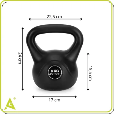 Kettlebell 8 kg ACTIGET ACT0082