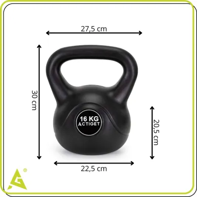 Kettlebell 16 kg ACTIGET ACT0086