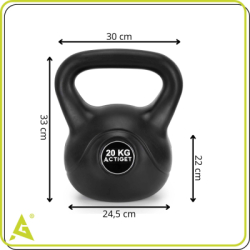 Kettlebell 20 kg ACTIGET ACT0087