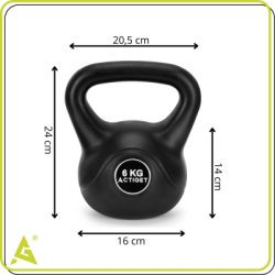 Kettlebell 6 kg ACTIGET ACT0081