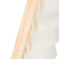 Detský stojan na knižky organizér SPRINGOS BC0001 prírodný