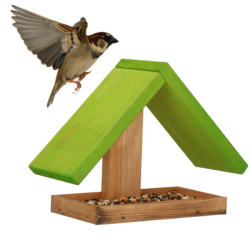 Kŕmidlo pre vtáky DECHLAND KAR01 zelené