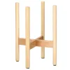 Drevený stojan na kvety 35 cm DECHLAND KW02 prírodný