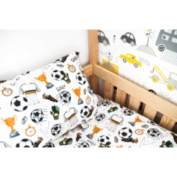 Detská posteľ domček so zábranou DECHLAND KLÁRKA