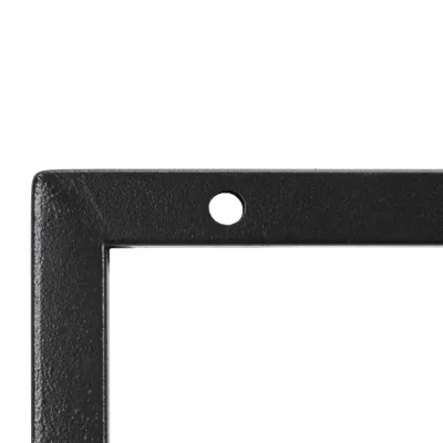 Nástenná polica sada 3 ks SPRINGOS HF0055 čierna