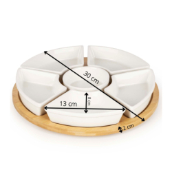 Otočný tanier servírovací 30cm KI0169