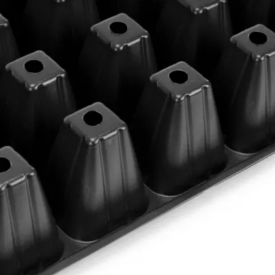 Sadbovač na sadenice 66 ks 52,5x31,5 cm SPRINGOS GA0221 čierny