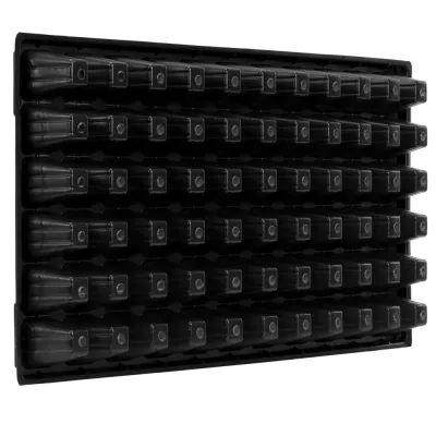 Sadbovač na sadenice 66 ks 52,5x31,5 cm SPRINGOS GA0221 čierny