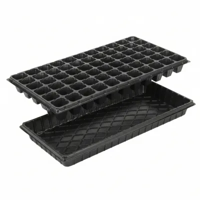 Sadbovač na sadenice 66 ks 52,5x31,5 cm SPRINGOS GA0221 čierny