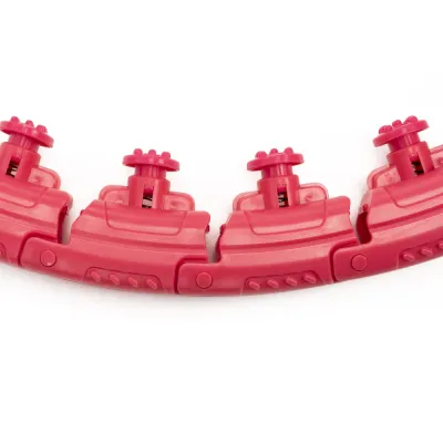 Hula Hopp so závažím ACTIGET ACT0139 červená