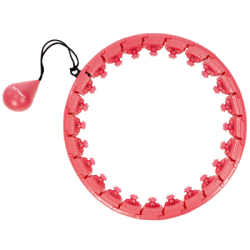 Hula Hopp so závažím ACTIGET ACT0139 červená