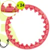 Hula Hopp so závažím ACTIGET ACT0139 červená
