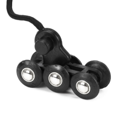 Hula Hopp so závažím ACTIGET ACT0136 čierna