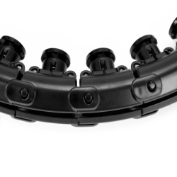 Hula Hopp so závažím ACTIGET ACT0136 čierna