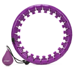 Hula Hopp so závažím ACTIGET ACT0137 fialová