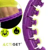 Hula Hopp so závažím ACTIGET ACT0137 fialová