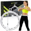 Hula Hopp so závažím a počítadlom ACTIGET ACT0140 biela