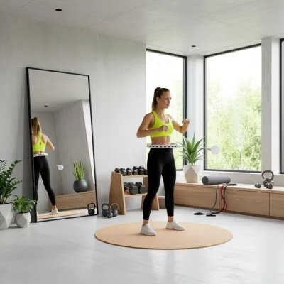 Hula Hopp so závažím a počítadlom ACTIGET ACT0140 biela