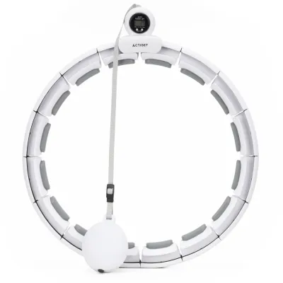 Hula Hopp so závažím a počítadlom ACTIGET ACT0140 biela
