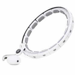 Hula Hopp so závažím a počítadlom ACTIGET ACT0140 biela