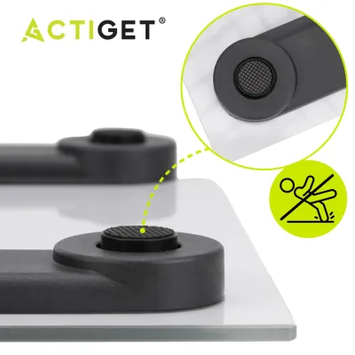 Elektronická osobná váha ACTIGET ACT0177 biela