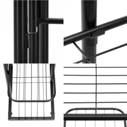 Kovový stojan na kvety 106 cm SPRINGOS GA0214