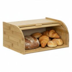 Drevený chlebník SPRINGOS KI0163 prírodný