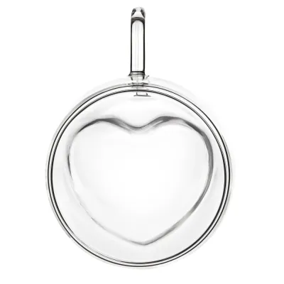 Sklenený hrnček na kávu srdca 220 ML SPRINGOS HA7575