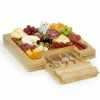 Servírovacia doska 33x33 cm SPRINGOS KI0168 prírodná