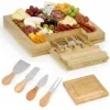 Servírovacia doska 33x33 cm SPRINGOS KI0168 prírodná