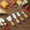 Servírovacia doska 33x33 cm SPRINGOS KI0168 prírodná