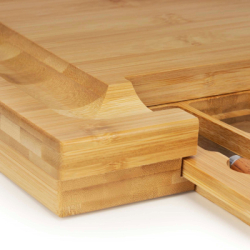 Servírovacia doska 33x33 cm SPRINGOS KI0168 prírodná