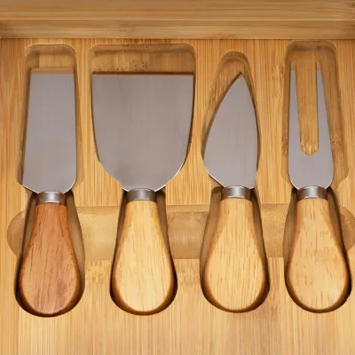 Servírovacia doska 33x33 cm SPRINGOS KI0168 prírodná