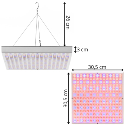 LED osvetlenie pre rastliny SPRINGOS GA0224