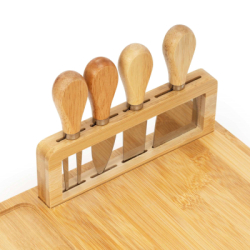 Servírovacia doštička 35,5x28cm SPRINGOS KI0167 prírodná