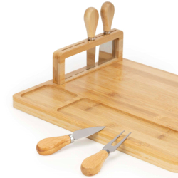 Servírovacia doštička 35,5x28cm SPRINGOS KI0167 prírodná