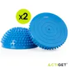 Balančné a masážne podložky sada 2ks ACTIGET ACT0117 modré