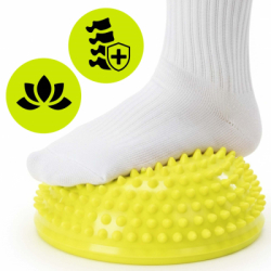 Balančné a masážne podložky sada 2 ks ACTIGET ACT0118 žlté